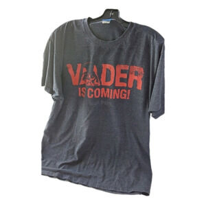 Star‎ WARS ORIGINAL  IMPERIAL MEN'S T SHIRT VADER IS COMING SIZE XL